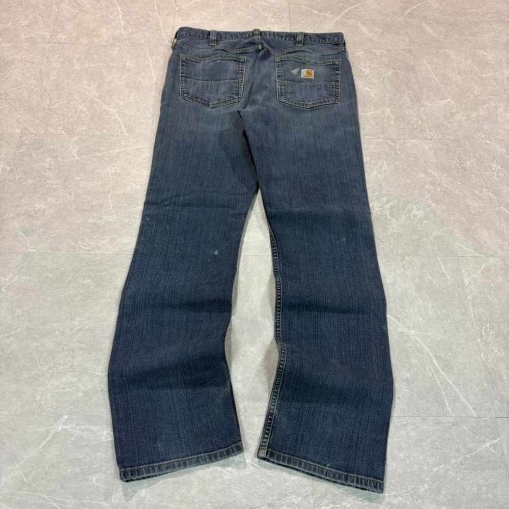 Carhartt blue denim jeans Size 34" #workwear #denim